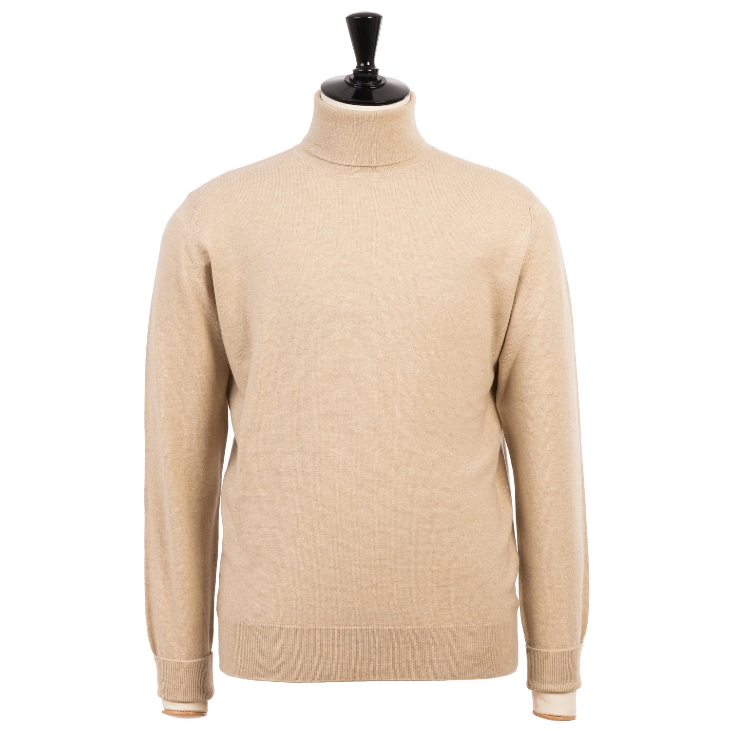 Rollkragen-Pullover "Oxton Rollneck" aus feinem schottischen 1 Ply-Kaschmir